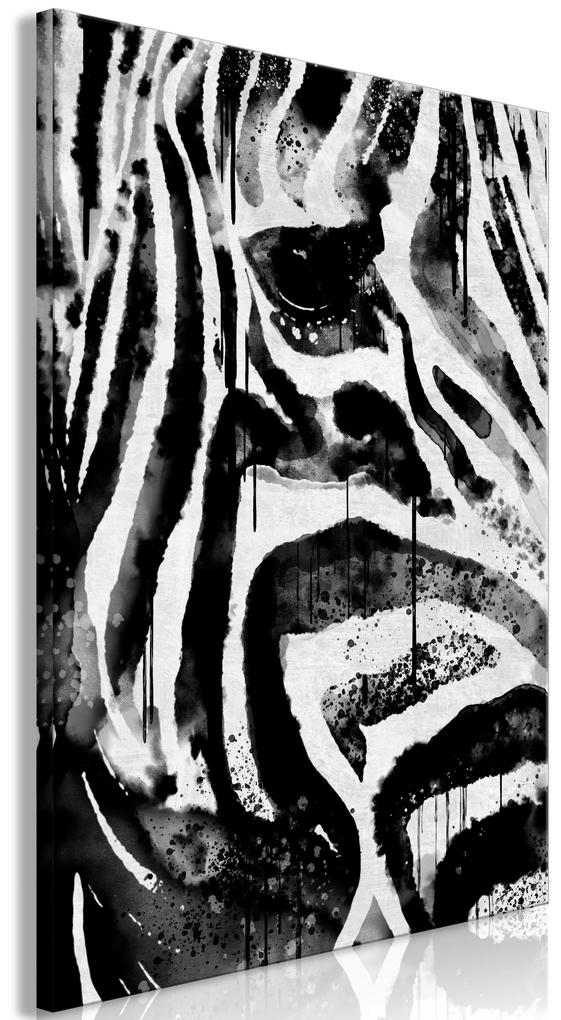Artgeist Obraz - Striped Nature (1 Part) Vertical Veľkosť: 40x60, Verzia: Na talianskom plátne