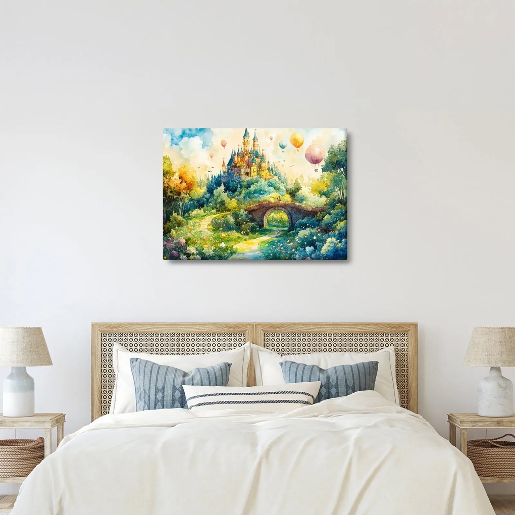 Obraz - Rozprávkový zámok (70x50 cm)
