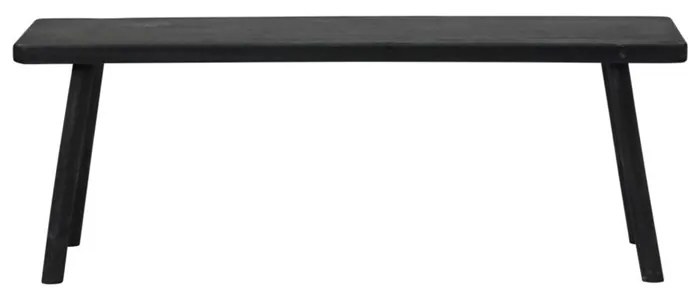 Dřevěná lavice /stolička House Doctor NADI 120cm černá