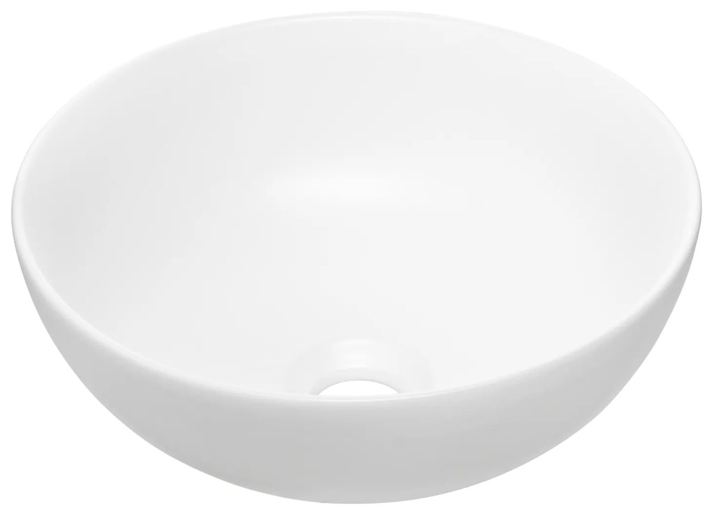 Keramické umývadlo na dosku DOMI 32 cm biele