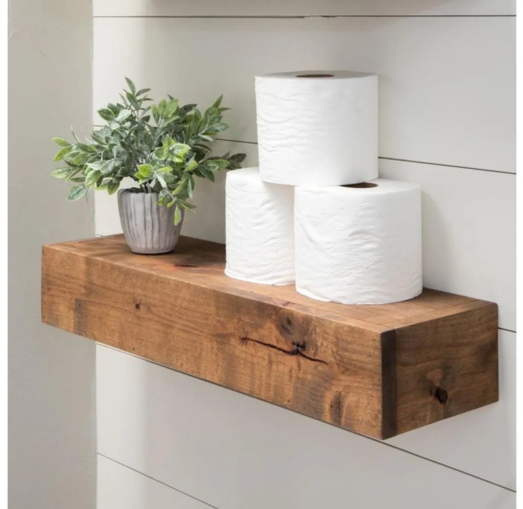 Nástenná polica RAF 9x60 cm smrek