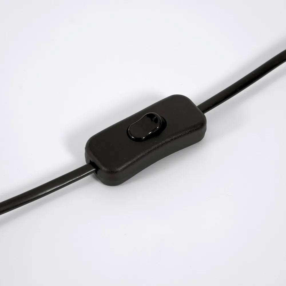 Stolová lampa v zlatej farbe so skleneným tienidlom (výška 40 cm) Hestia - Kave Home