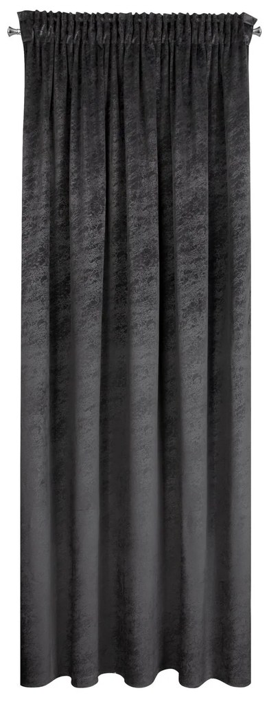 ZATEMŇOVACÍ ZÁVES NA PÁSKE RIVA 140X270 CM ČIERNA