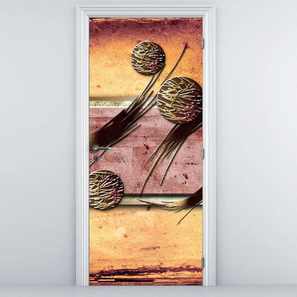 Fototapeta na dvere - Abstrakcia (95x205cm)