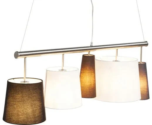 InternetovaZahrada - Kare Design Závesná lampa Parecchi Silver 100 cm