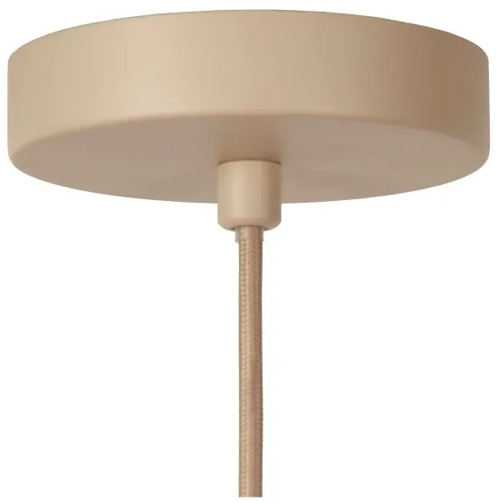 Lucide 03447/52/38 - Luster na lanku CORINA 1xE27/40W/230V pr. 50 cm krémová