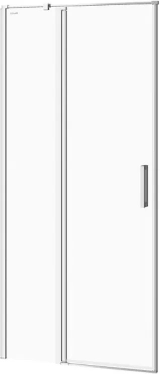 CERSANIT - Kyvné dveře s pevným polem MODUO 90x195, levé, čiré sklo (S162-005)