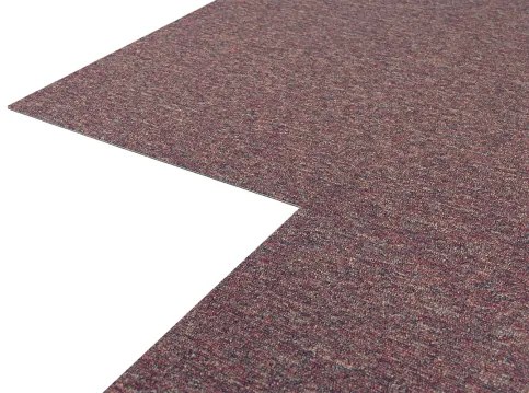 Koberce Breno Kobercový štvorec ARIZONA 390, velikost balení 5 m<sup>2</sup>  (20ks), červená, viacfarebná