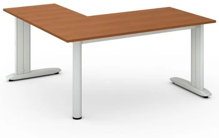 Kancelársky stôl PRIMO FLEXIBLE L 1600 x 1600 mm, čerešňa