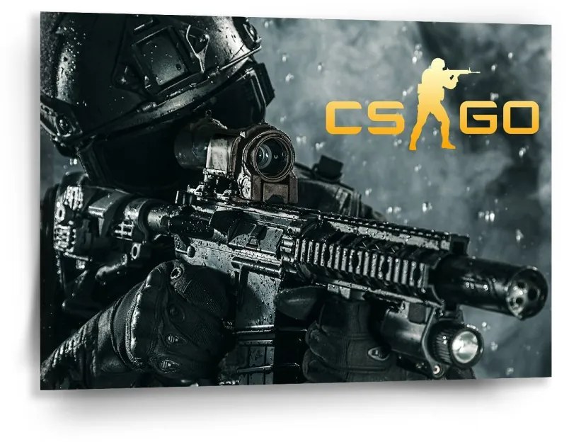 Sablio Obraz CS:GO Vojak 1 - 90x60 cm