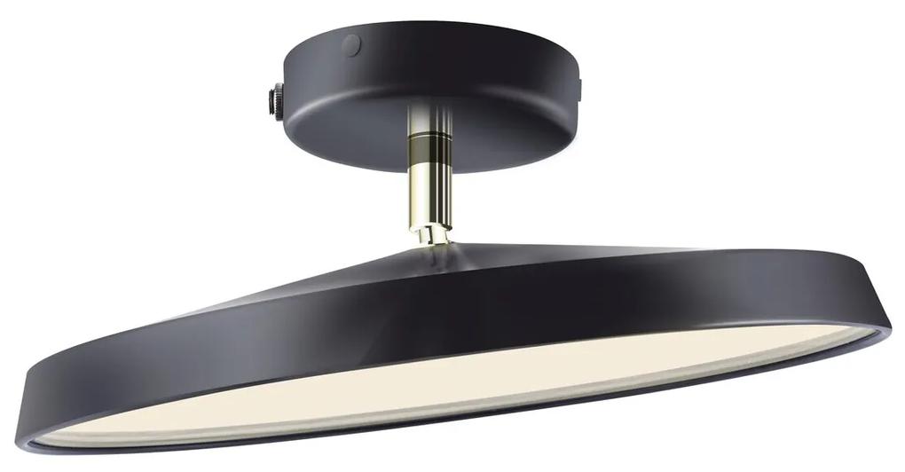 NORDLUX KAITO DIM LED stropné svietidlo, 30 W, teplá biela, 40 cm, okrúhle, čierne
