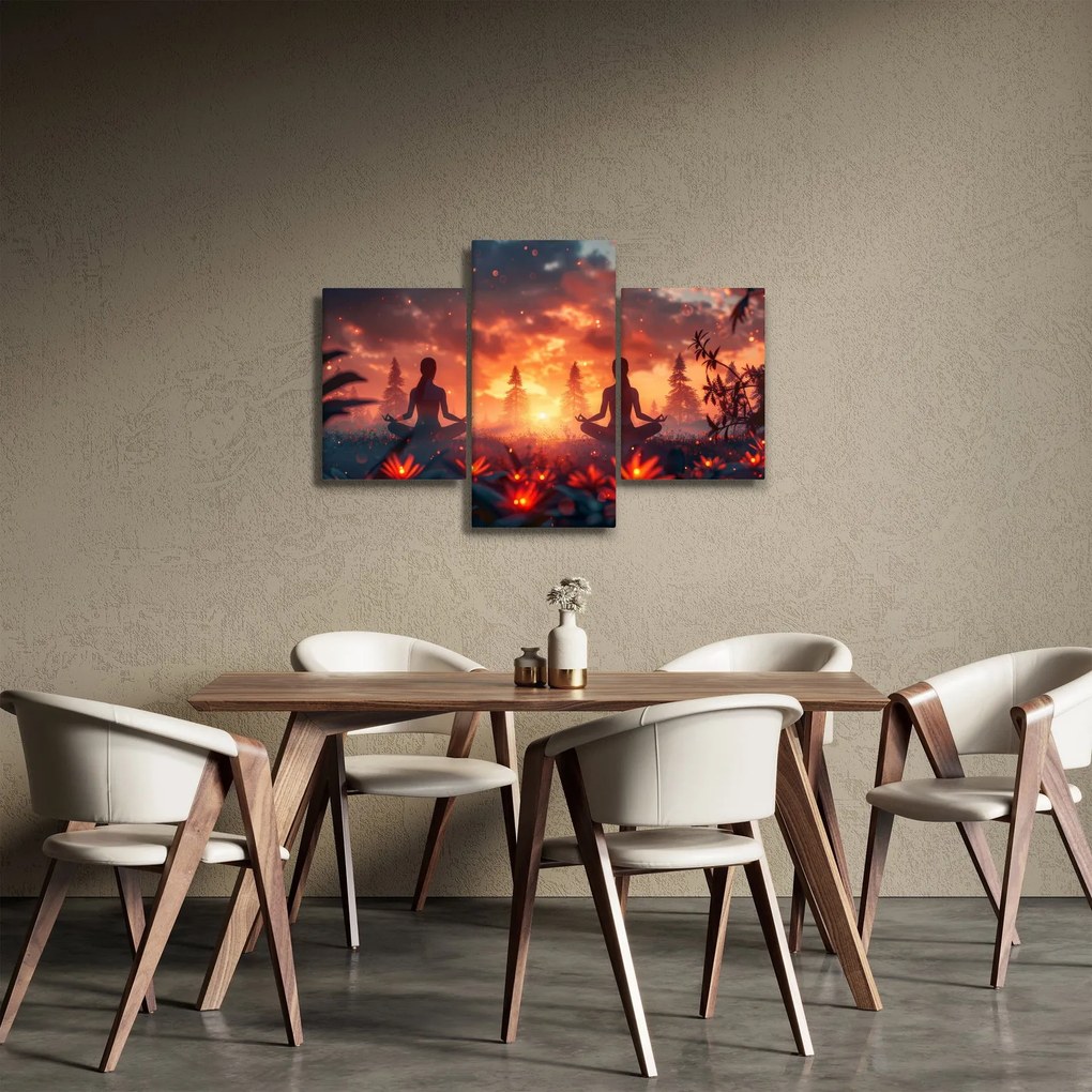 Obraz - Jóga v prírode (90x60 cm)