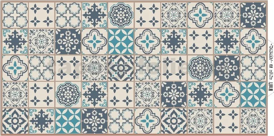 Obkladové panely 3D PVC TP10026180, cena za kus, rozmer 964 x 480 mm, Maroccan zeleno-sivý, GRACE