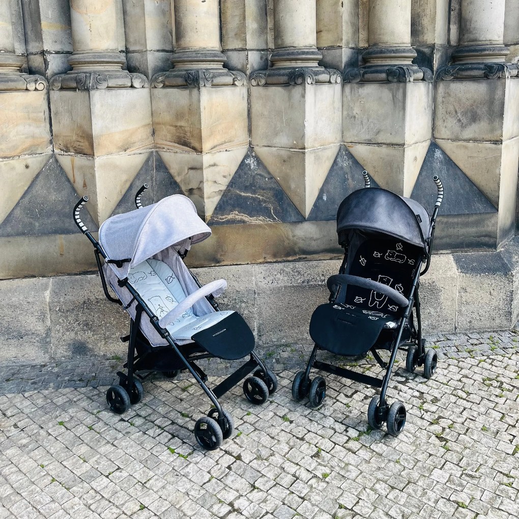 Bomimi LIGERO golfky (6m-15kg) ANTHRACITE melange