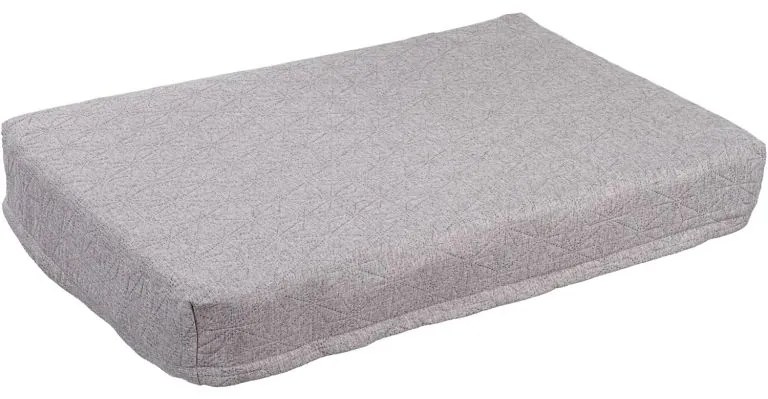 Vankúšik pre psa veľkosť XS, svetlo šedý, 72 x 50 x 10 cm