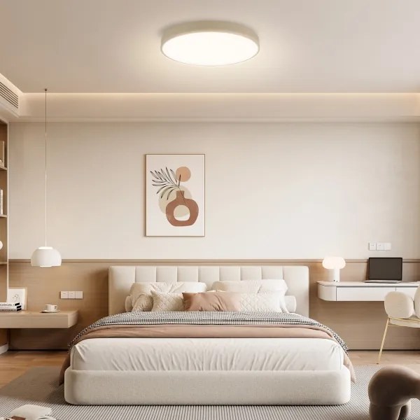 Brilagi - stmievateľné LED svietidlo POOL LED/60W/230V 3000-6000K, priemer 50 cm, béžové + diaľkové ovládanie