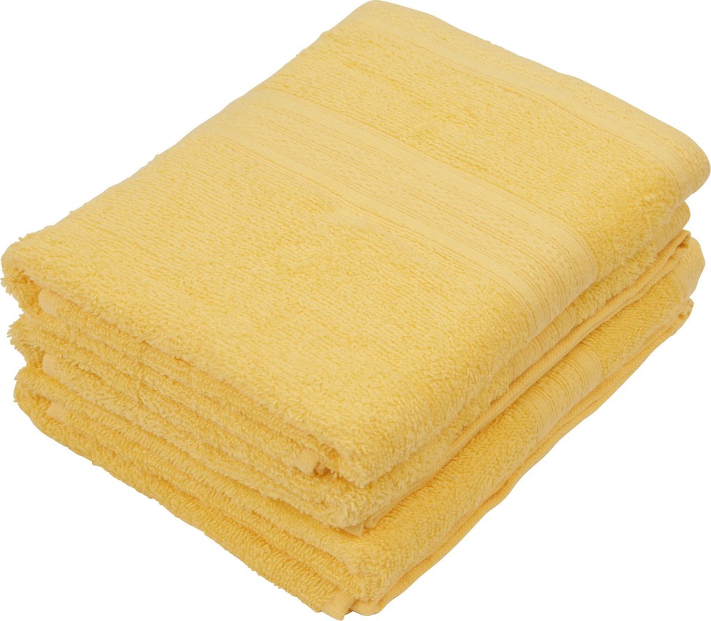 XXXLutz SADA UTERÁKOV NA RUKY, 50/90 cm, žltá Esposa - Kúpeľňový textil - 003520001603