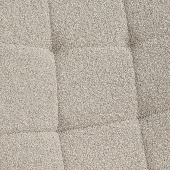 Jedálenská stolička DENVER boucle, čierna / béžová