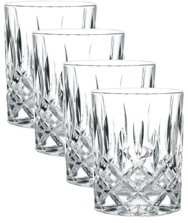 Sada 4 pohárov na whisky z krištáľového skla Nachtmann Noblesse, 295 ml