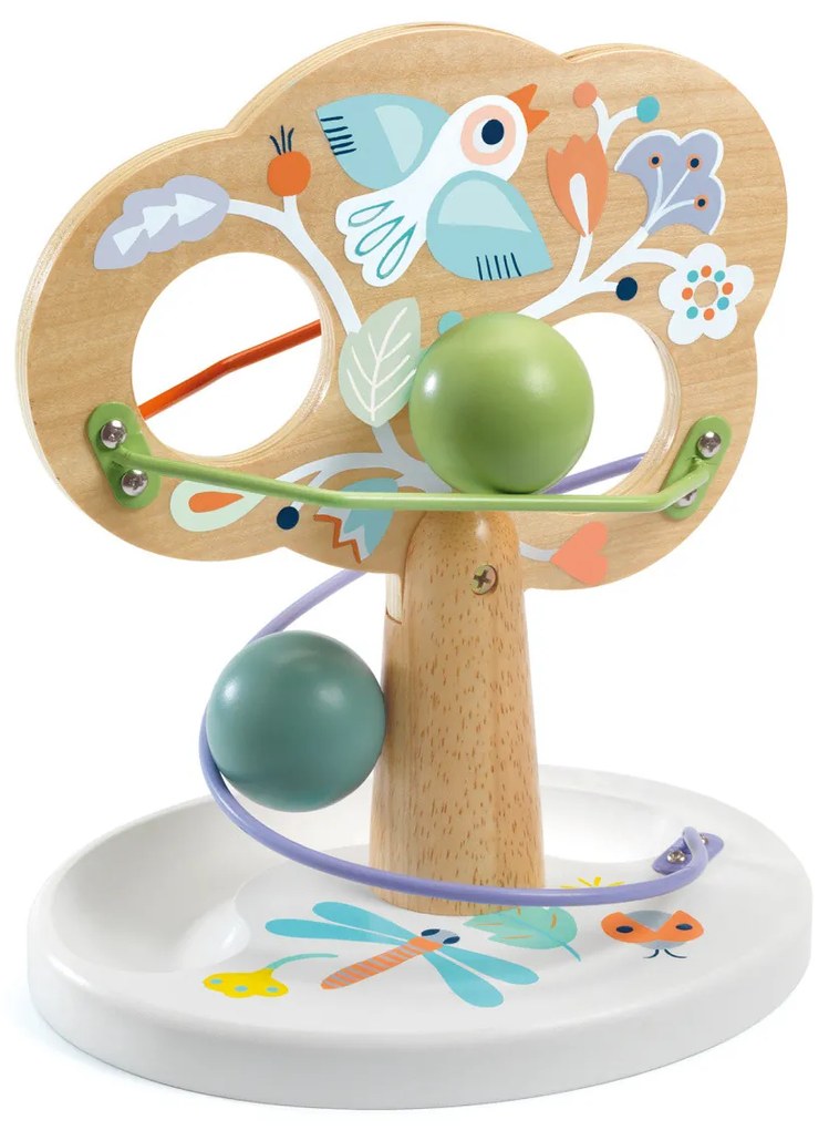 Dráha pre guľôčku - Strom s veveričkou