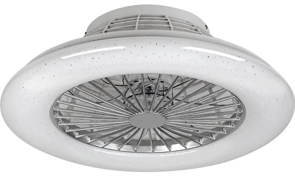 Rabalux - LED Stmievateľné stropné svietidlo s ventilátorom LED/30W/230V + DO