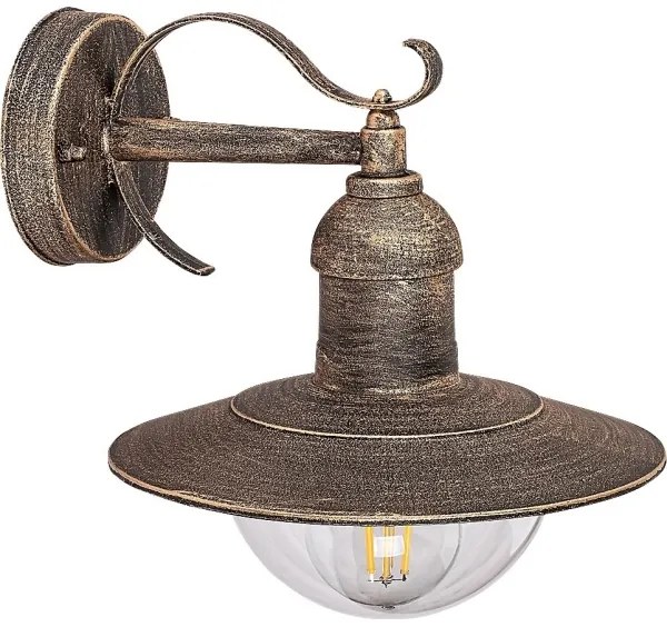 Rabalux 8271 - Vonkajšie nástenné svietidlo OSLO 1xE27/60W/230V IP44