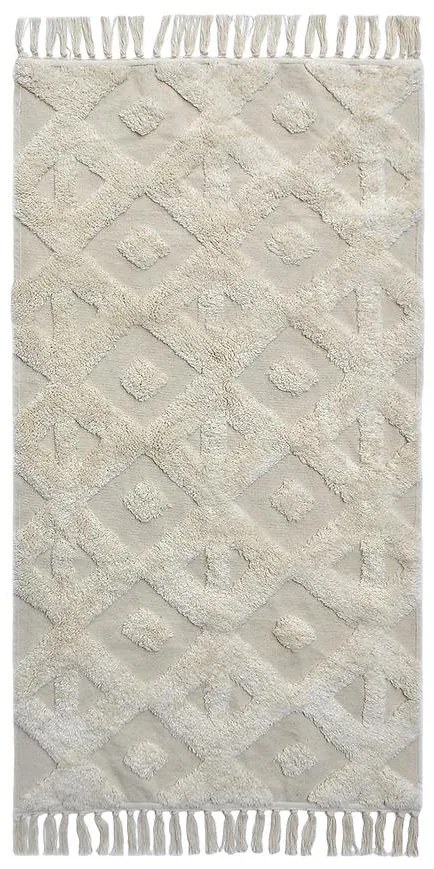 Koberec Boho 92 krémová 70x140 Merkury Home