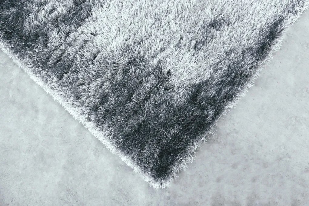 BE Koberec Seven Soft 7901 GREY – sivý obdĺžnikový Rozmer: 140x190 cm