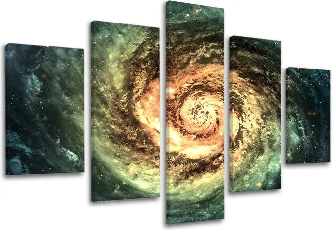 Obraz na stenu 5 dielny VESMÍR GA005E50