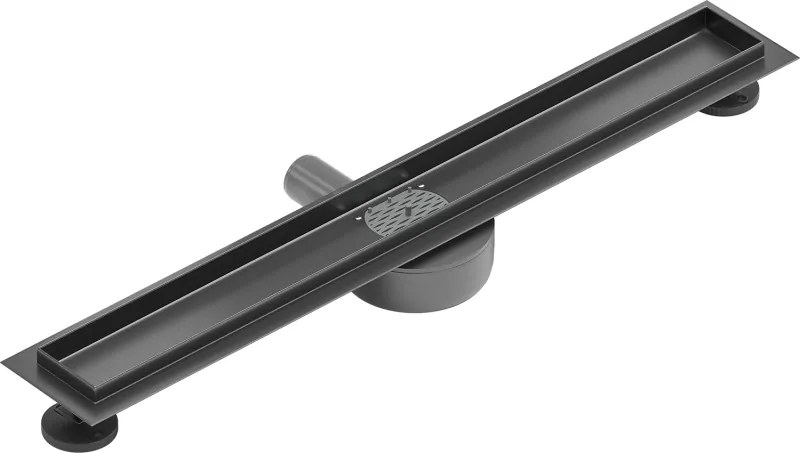 Mexen Flat 360°, telo žľabu 70 cm, brúsený grafit, 1E40070