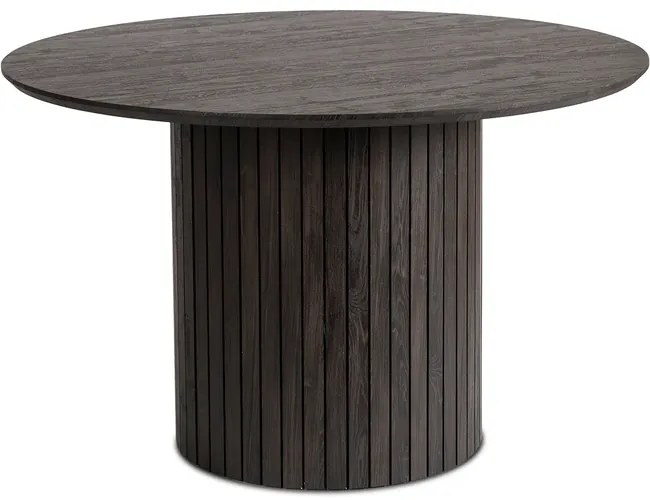 Jedálenský stôl Paris 120cm MDF Tmavý dub