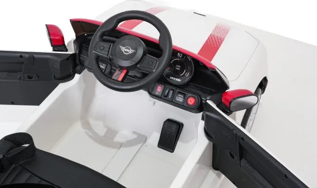Elektrické autíčko Mini Cooper biele
