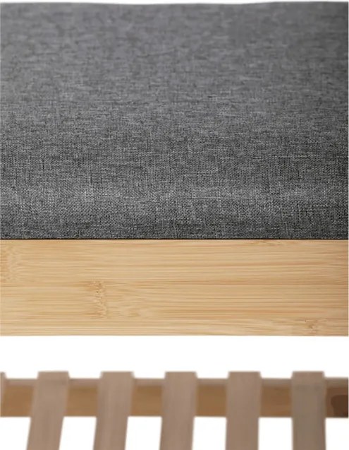 Bambusový botník prírodný DR-N1016 GREY2