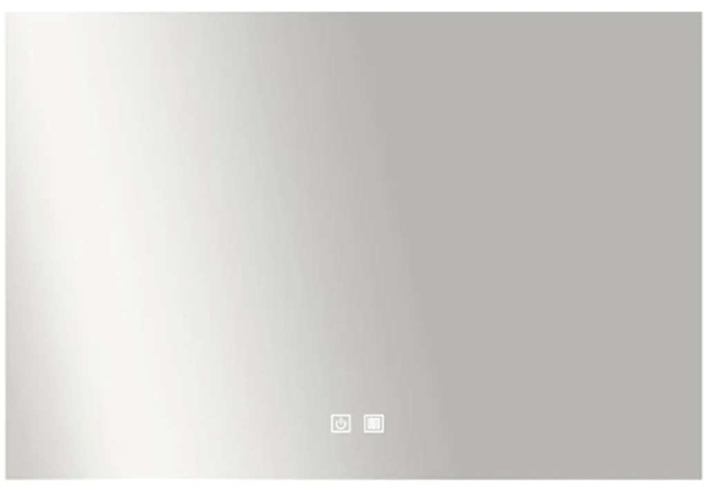 Tuana Mero, LED kúpeľňové zrkadlo 80x70 cm, CER-TU-475943