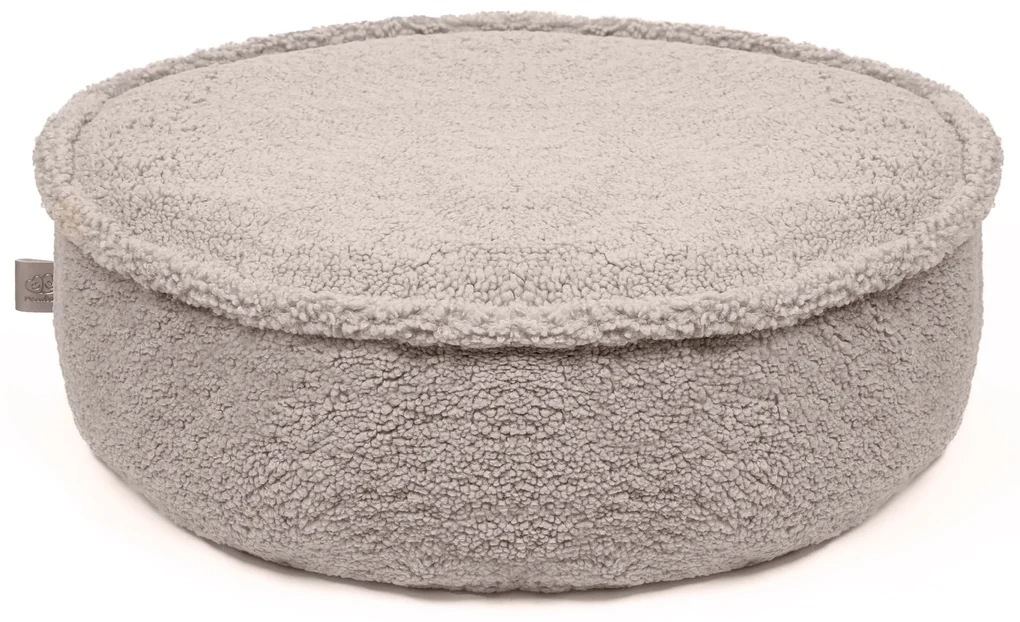 Bearly MeowBaby® Okrúhly vak Teddy Light grey