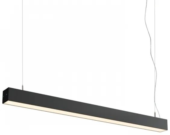 RED - Design Rendl - R12721 - LED Luster na lanku PESANTE LED/40W/230V čierna