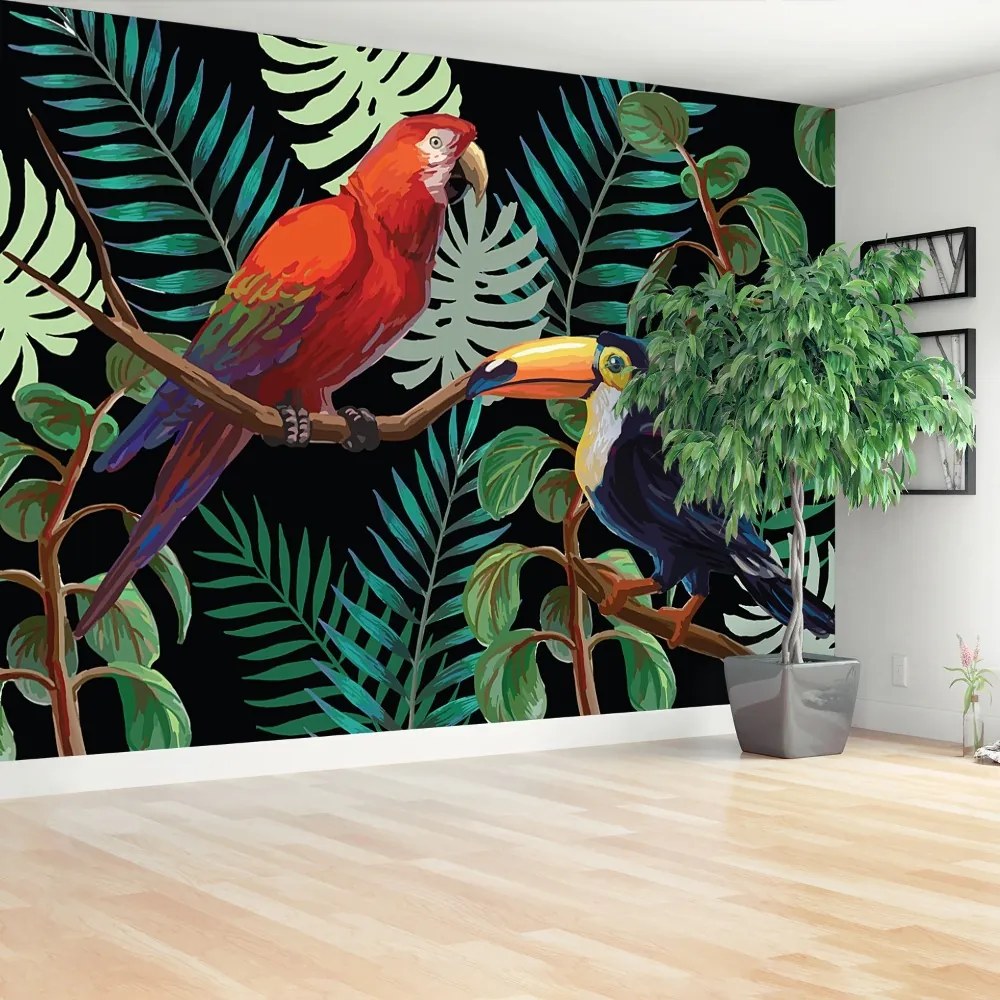 Fototapeta Vliesová Ara toucan 104x70 cm