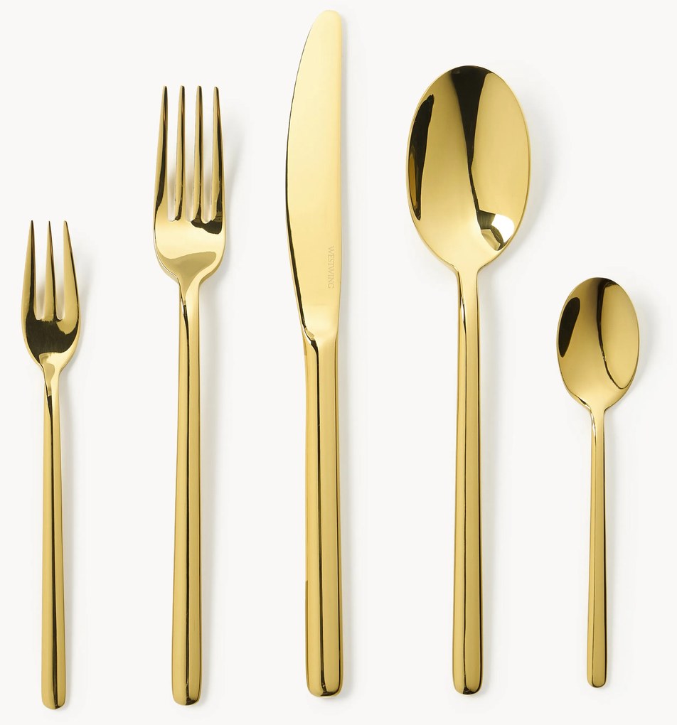 Súprava leštených príborov Loretta, rôzne veľkosti