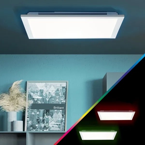 Brilliant - LED RGBW Stm. stropné svietidlo ALLIE LED/24W/230V 2700-6500K + DO
