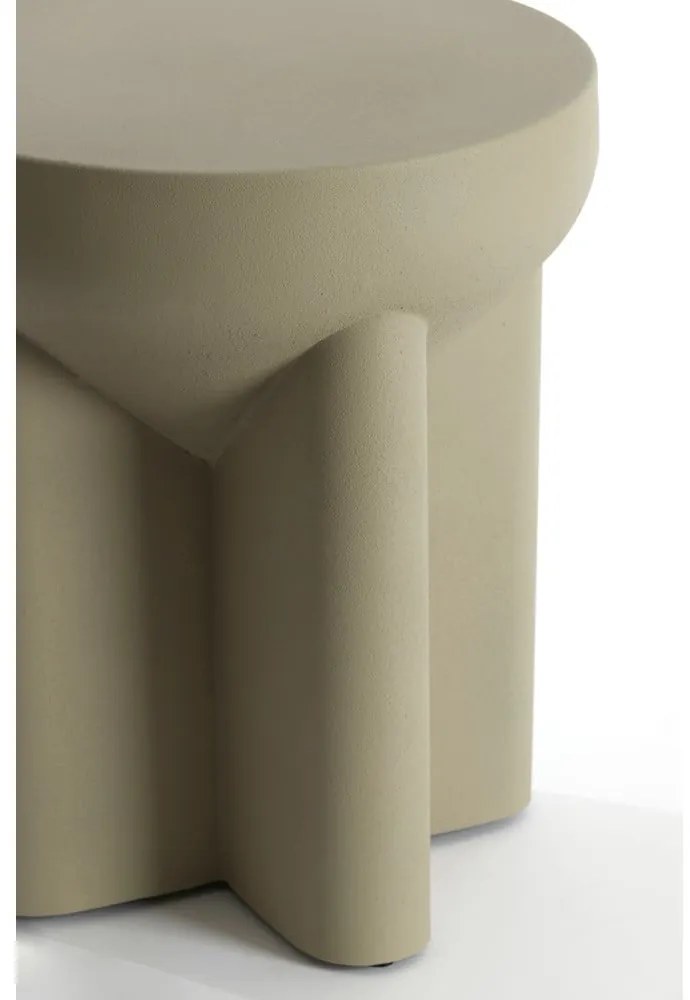 Kovový okrúhly odkladací stolík ø 36 cm Mikado – Light & Living