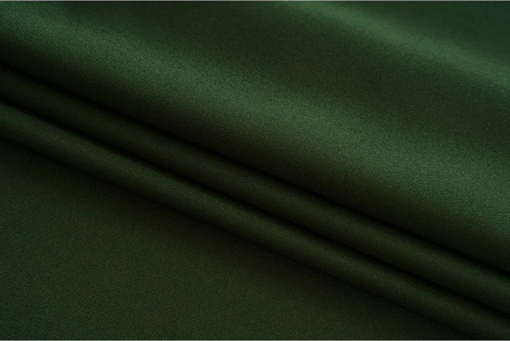 Záves OXFORD LIGHT 140x270 cm, tmavozelený Zavesenie: Riasiaca páska