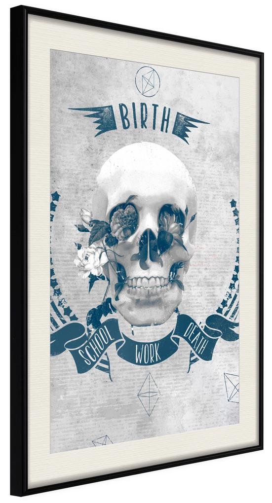 Artgeist Plagát - Life Is Brutal [Poster] Veľkosť: 40x60, Verzia: Čierny rám