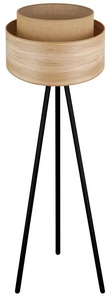 Brilagi - Stojacia lampa MONTANA BOHO 1xE27/15W/230V hnedá/čierna