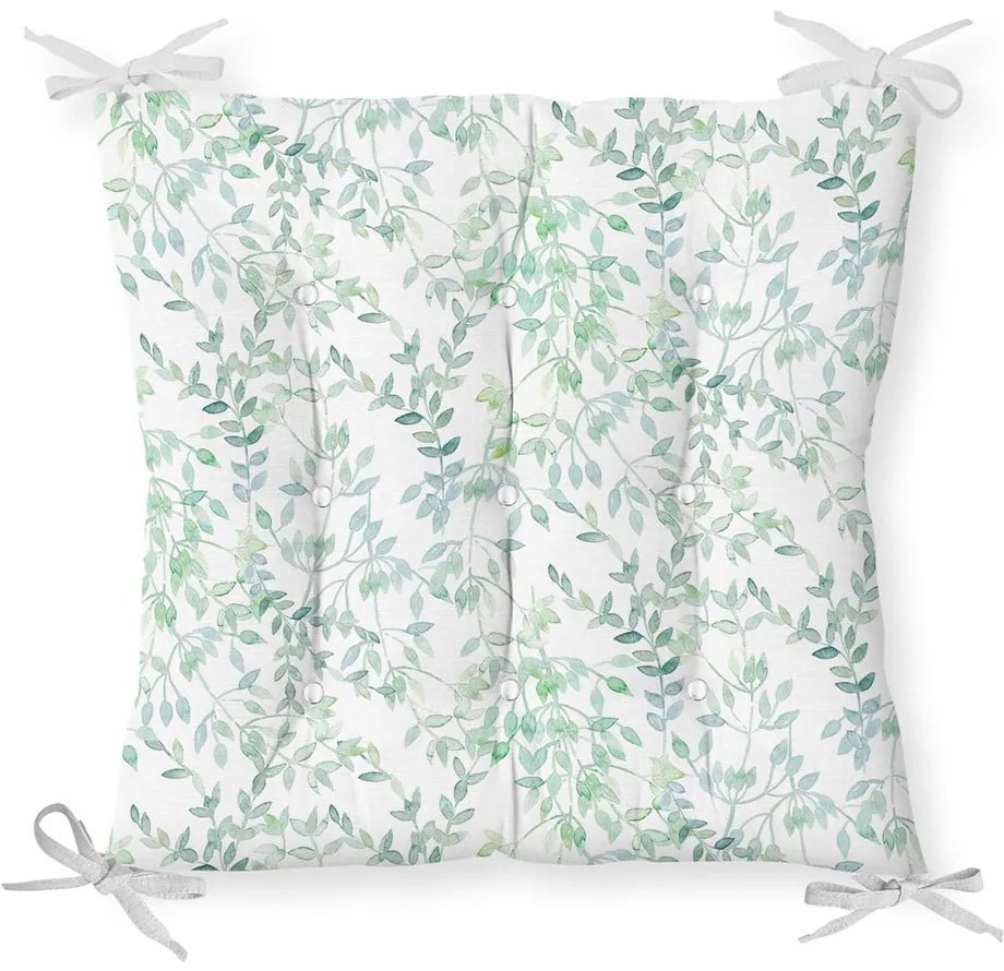 Sedák s prímesou bavlny Minimalist Cushion Covers Delicate Greens, 40 x 40 cm