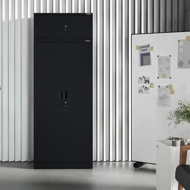 Nadstavec na skriňu čierna, 800x380x400 mm: EWA