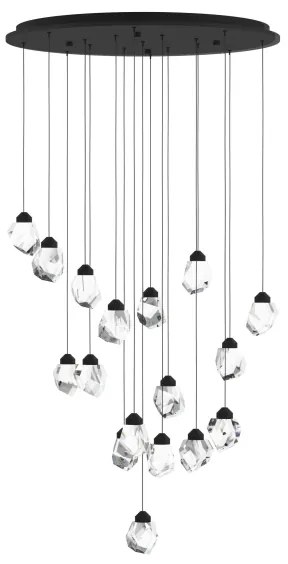 Eglo 390413 - LED Stmievateľný luster na lanku SINDICAT 17xLED/3W/230V 3000K