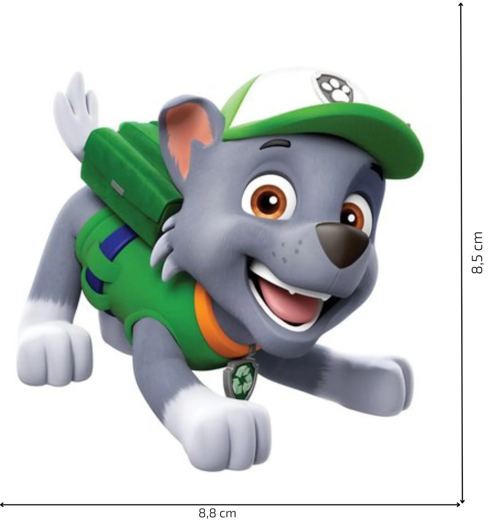 PIPPER. Samolepka nad vypínač „PAW Patrol - Rocky"