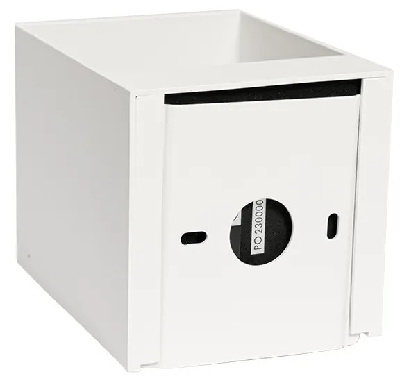 Nástenná lampa biela vrátane LED a dotykového stmievača nabíjateľná - Joris