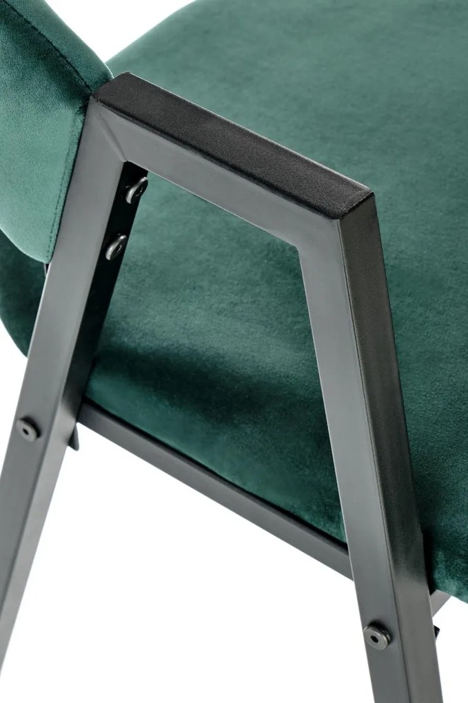 Jídelní židle K473 tmavě zelená