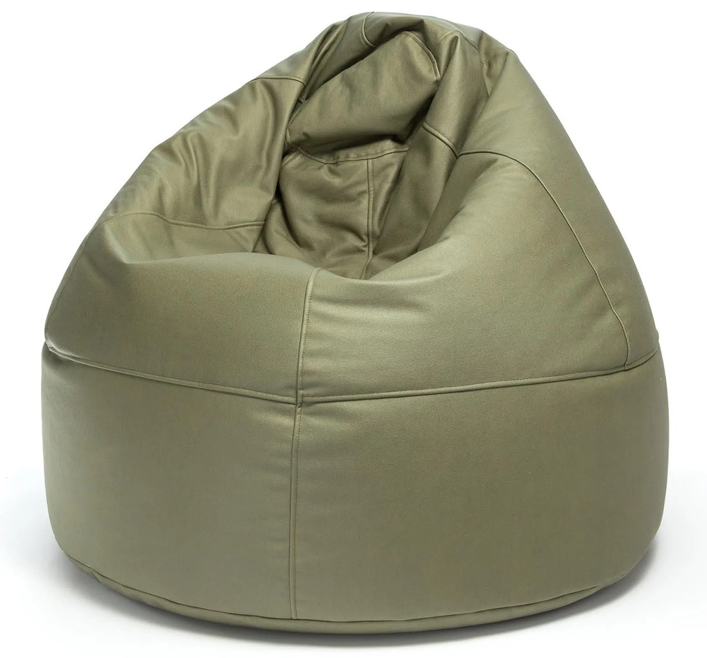 Sedací vak Viper – štýlový a extra pohodlný vak na sedenie pre dospelých Farba: V37 - zelený